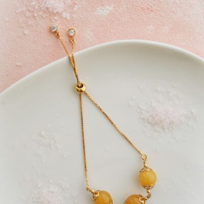 Ellie Amber Bracelet