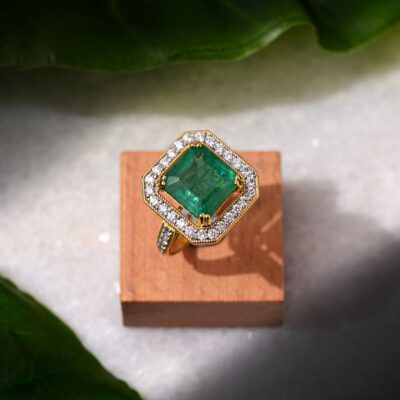 Katherine Emerald Ring