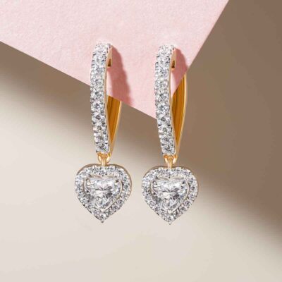 Alia Diamond Hoops