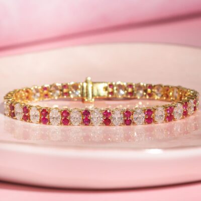 Nura Ruby Diamond Bracelet