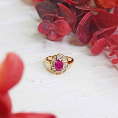 Noori Ruby Diamond Ring
