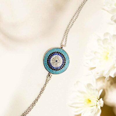 Big Evil Eye Bracelet