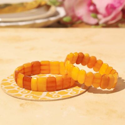 Yellow Flat Kerba Bracelet