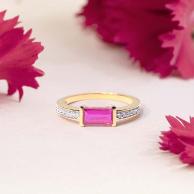 Elara Ruby Ring