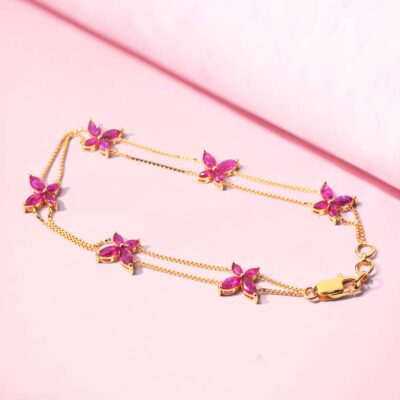 Butterfly Rouge Bracelet