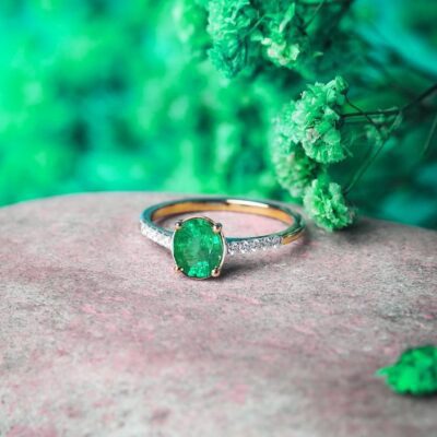 Celine Emerald Ring