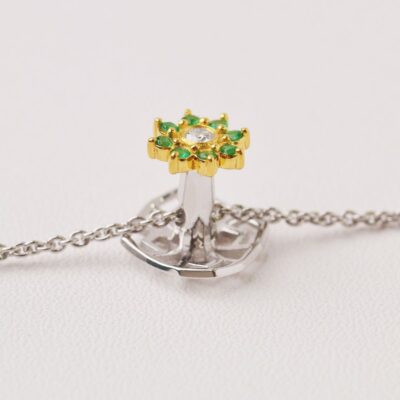 Shifan Emerald Button