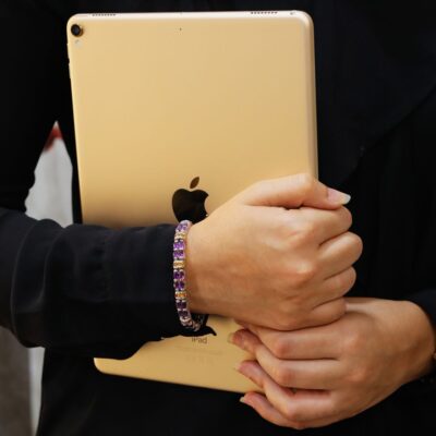 Ezra Amethyst & Citrine Bracelet