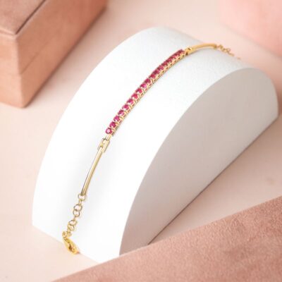 Fiza Ruby Bracelet