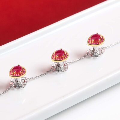 Noble Pear Ruby Buttons