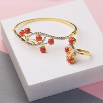 Marwa Coral Set