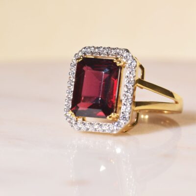 Gauhar Garnet Ring