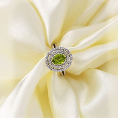 Maya Peridot Ring